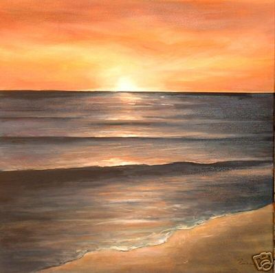 Dafen Oil Painting on canvas sunglow -set144 - Click Image to Close